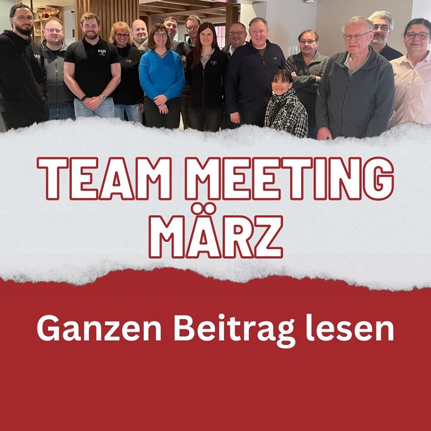 MJR Team Meeting Maerz 2024