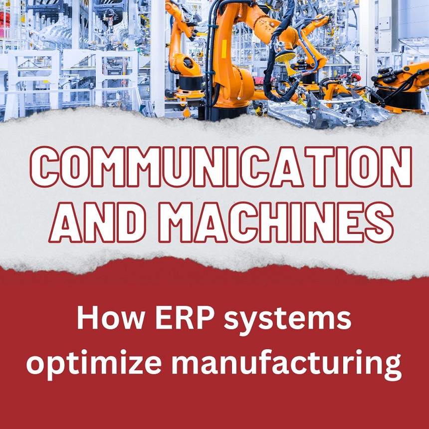 ERP manufacturing machines and ERP